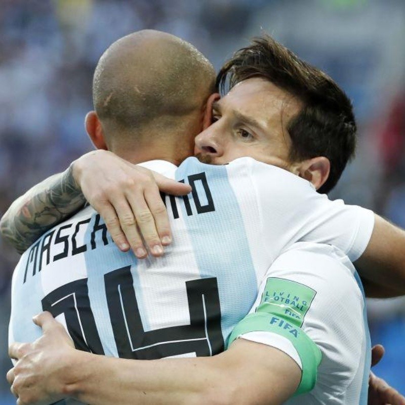 El tuit de Mascherano tras confirmarse la vuelta de Messi a la Selección Argentina