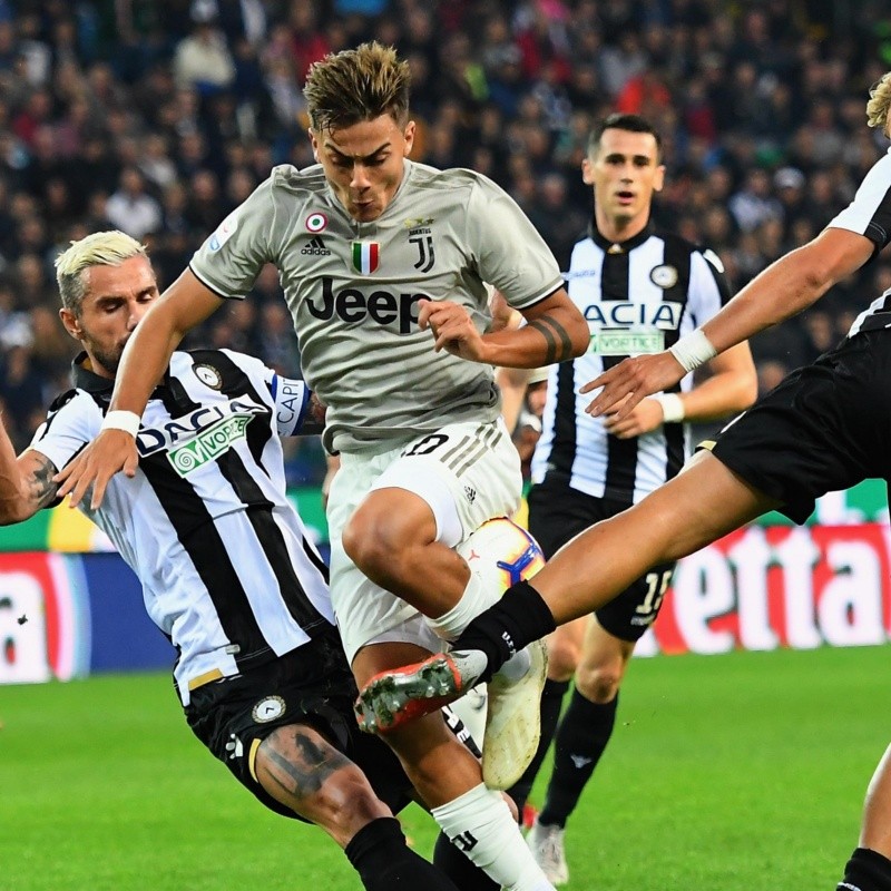 Qué canal transmite Juventus vs Udinese por la Serie A