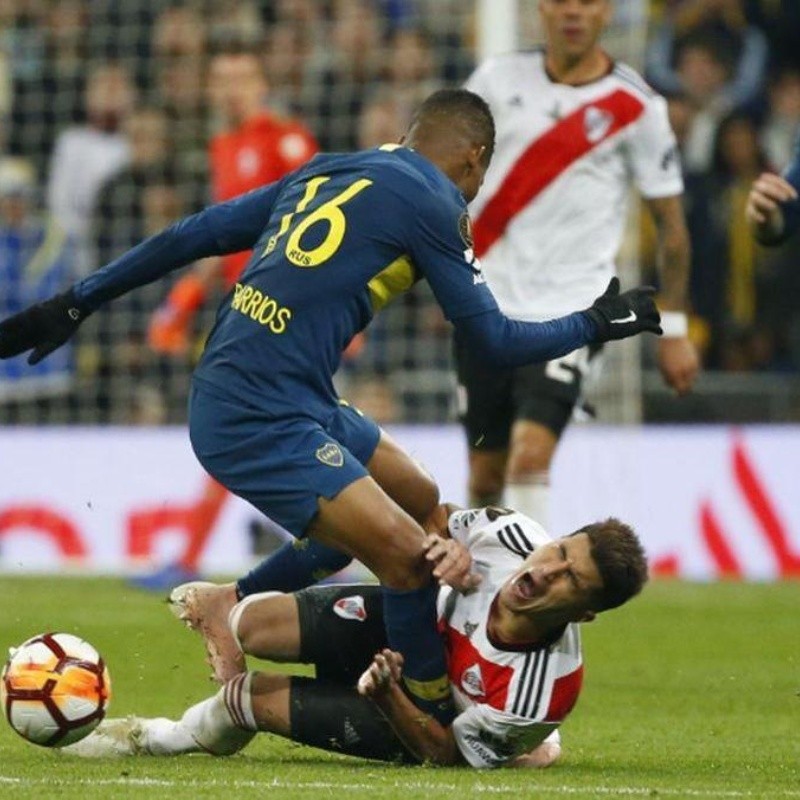 No se olvida: Wilmar Barrios criticó al árbitro de la final de River-Boca