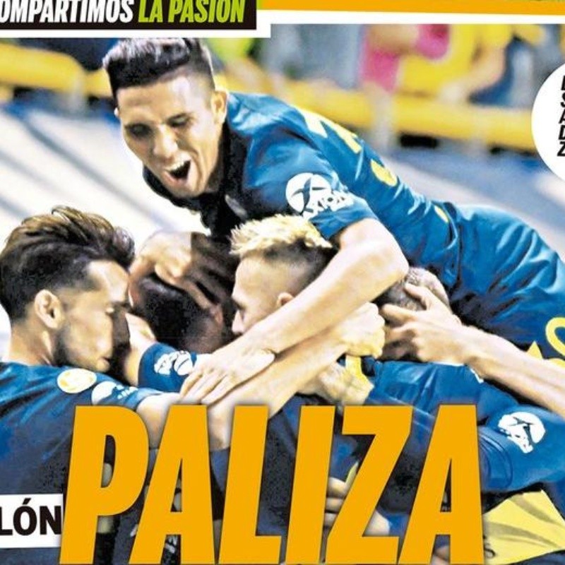 La tapa del Diario Olé que unió a los hinchas de Boca con los de San Lorenzo