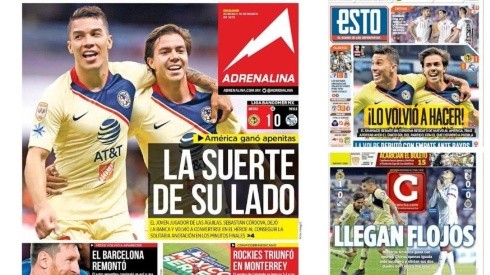 Las portadas palpitan el Clásico Nacional