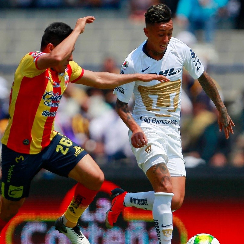 Pumas y Morelia debieron conformarse con un punto en un partido impactante