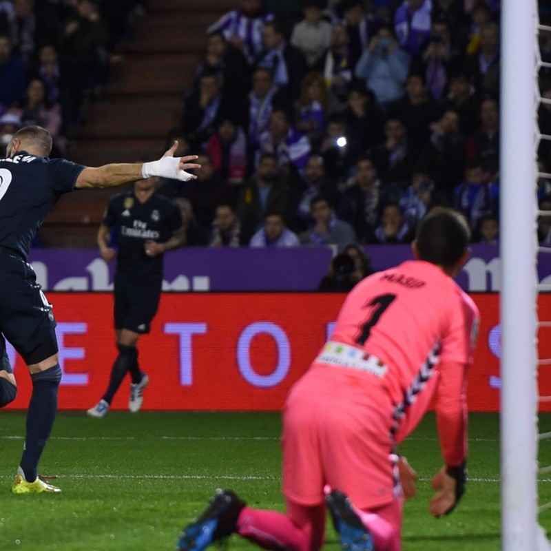 Real Madrid no brilló, pero fue muy efectivo y festejó ante Valladolid