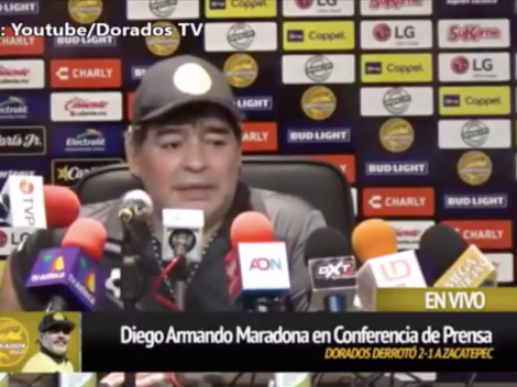 Diego Maradona ya piensa en el partido ante Pumas por Copa MX