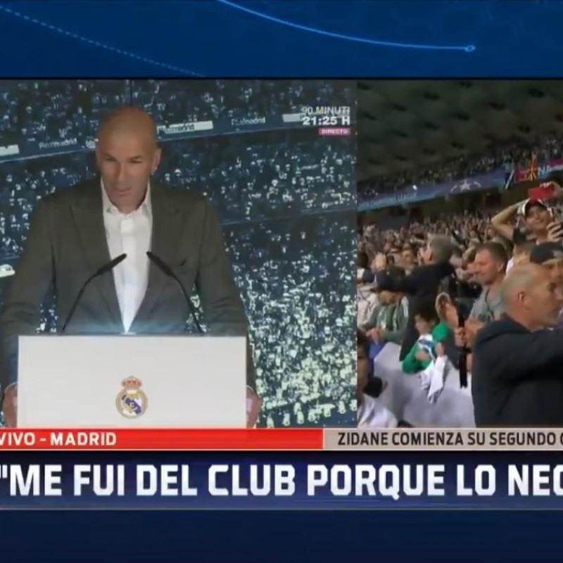 Zidane volvió a Real Madrid y explicó los motivos de su regreso