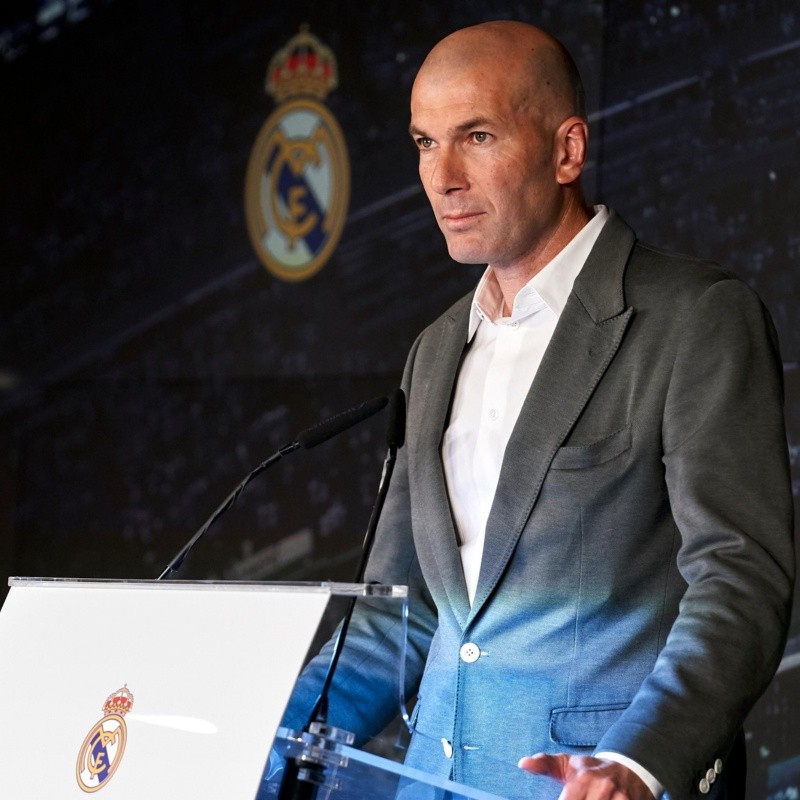 Un crack se tentó con Zidane y ahora sí quiere llegar al Real Madrid