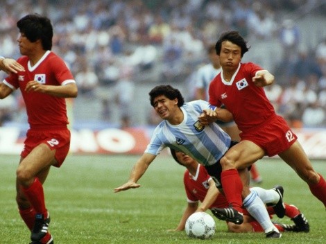 Diego Maradona vuelve a CU 33 años después del Mundial de México 86