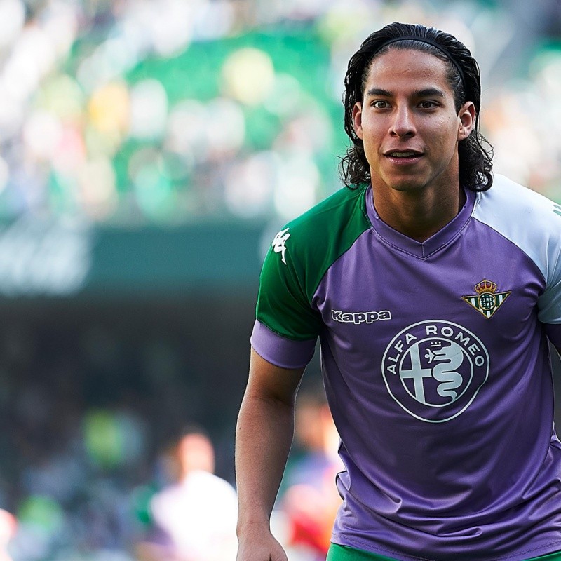 Ni bien se vio convocado en la Selección de México, Diego Lainez subió un posteo a Instagram