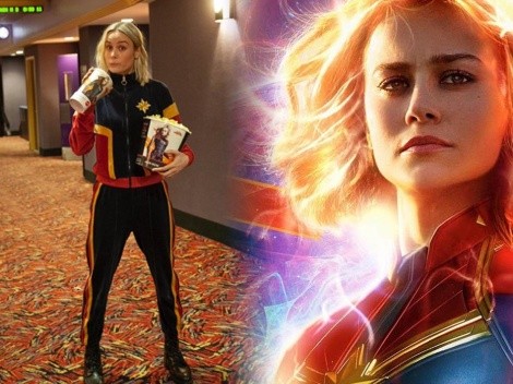 Brie Larson sorprendió a los fans que fueron al cine a ver Capitana Marvel