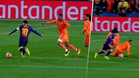 Cierren todo: Messi dejó en el piso a dos defensores y marcó un golazo