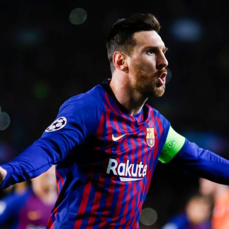 Messi se cargó al hombro al Barcelona y se le terminó la Champions al Lyon