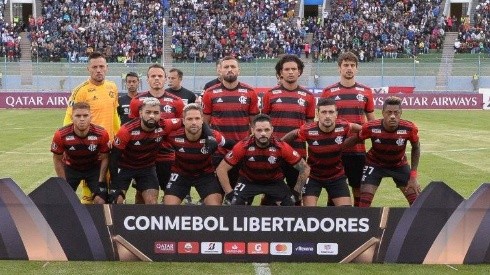 Flamengo vs Liga de Quito por la Copa Libertadores.