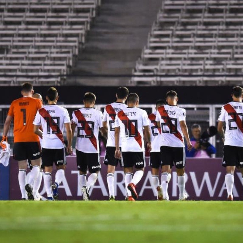 Vacío de gente y de goles: River no pudo ante Palestino por la Libertadores