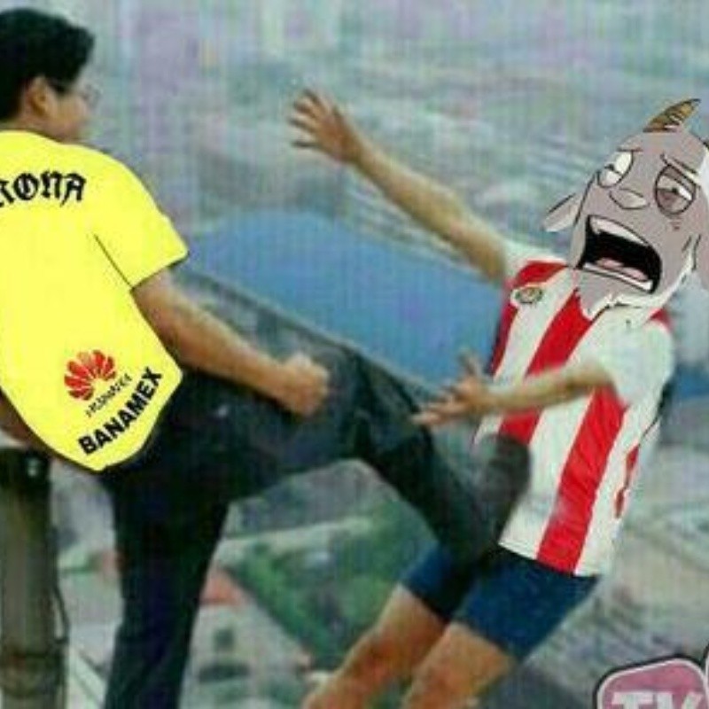 Los memes saben que Chivas volvió a fallar ante América