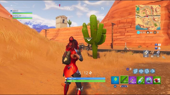 donde estan los cactus en el desierto de fortnite desafios semanales - registra cofres en la jungla de fortnite