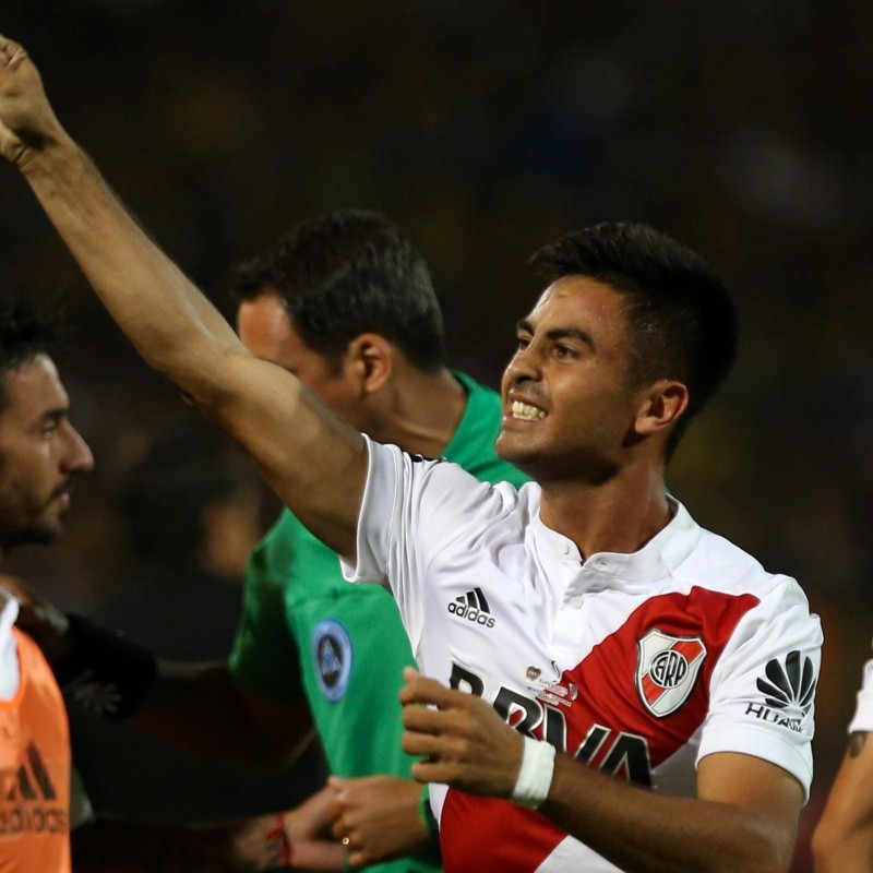 Pity Martínez se acordó de River en Instagram en una fecha muy especial