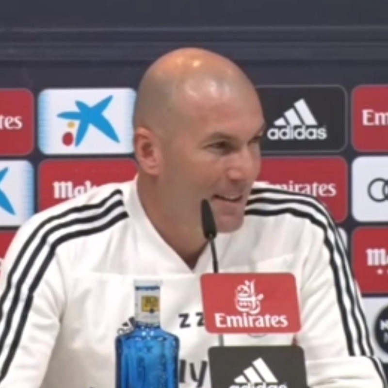 Lo extraña: a Zidane le preguntaron por Cristiano y le salió una sonrisa de oreja a oreja