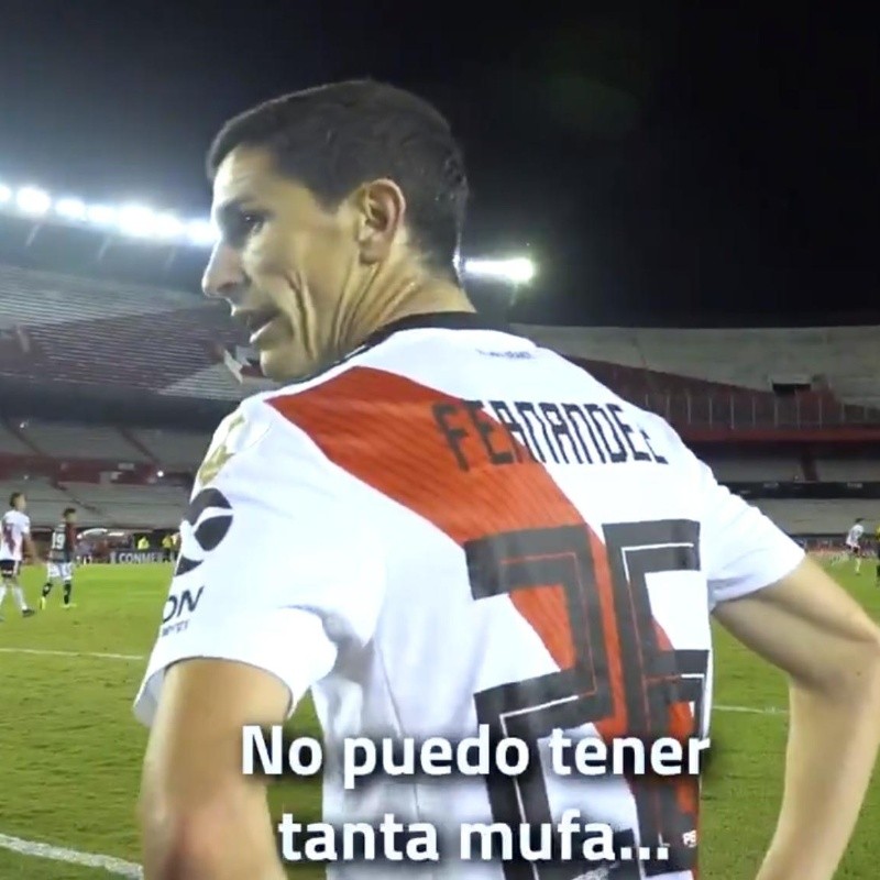 Imperdible: el video con subtítulos del River-Palestino a puertas cerradas