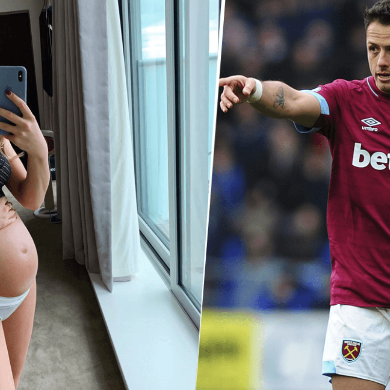 Sarah Kohan está alentando al West Ham de Chicharito Hernández