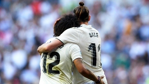Foto de Marcelo y Bale juntos.