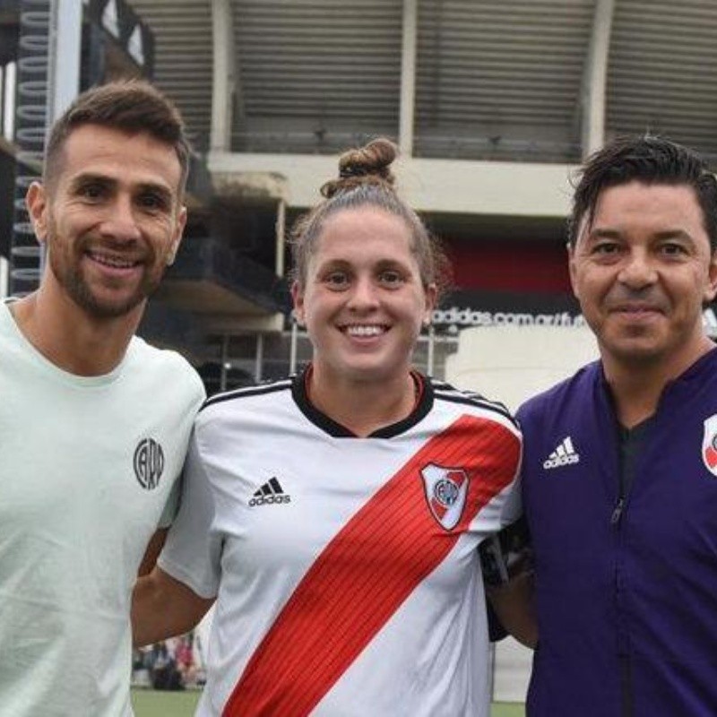 Entendieron todo: el gesto de Gallardo y Ponzio con el plantel femenino de River