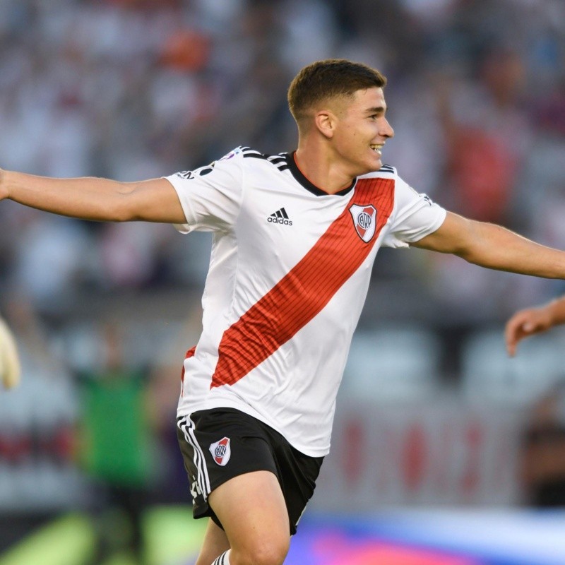 River hizo pesar la paternidad y goleó a Independiente en el Monumental