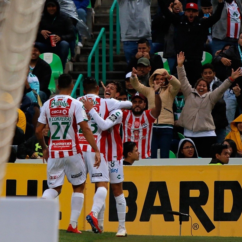 Necaxa se lo ganó en la última a Santos