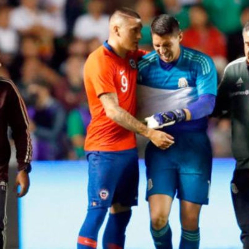 Nico Castillo le echó pimienta a la previa de México - Chile