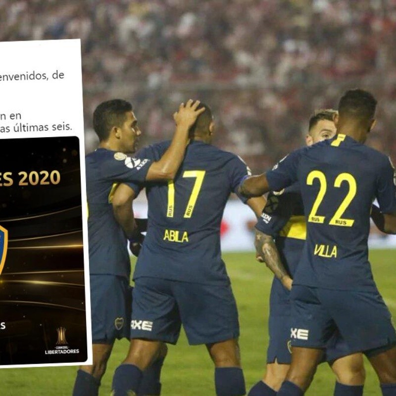 Maldad pura: Conmebol le dio la bienvenida a Boca a la próxima Libertadores y los hinchas de River estallaron