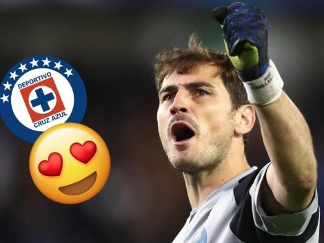 Iker Casillas elige a Cruz Azul como su equipo favorito en México