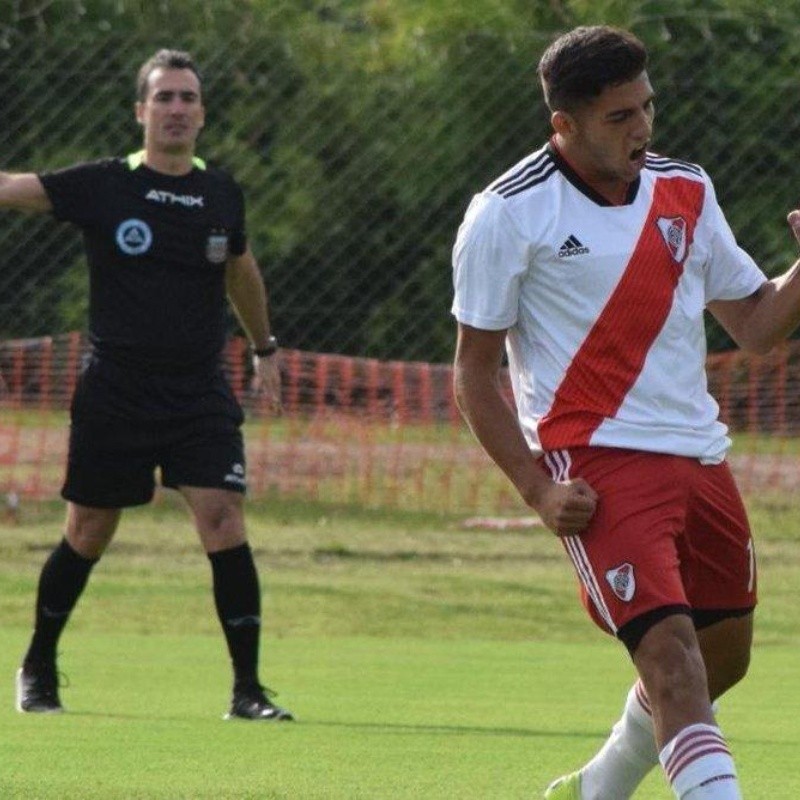 El habilidoso sobrino de Maradona que es figura con gran presente en las inferiores de River