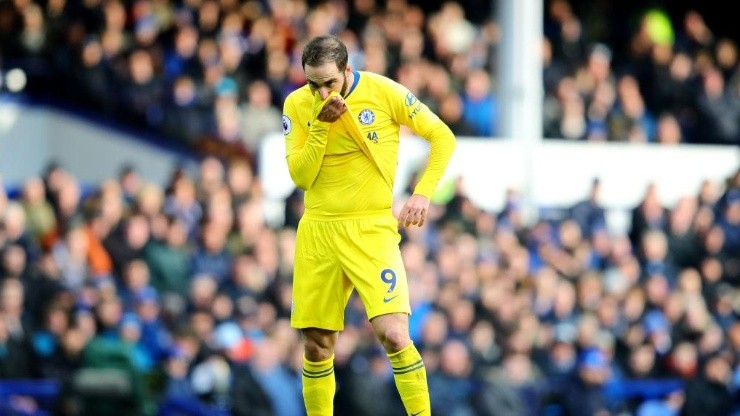 SIN FUTURO. Higuaín no encaja en los planes de Chelsea pero tampoco en los de Juventus (Foto: Getty).