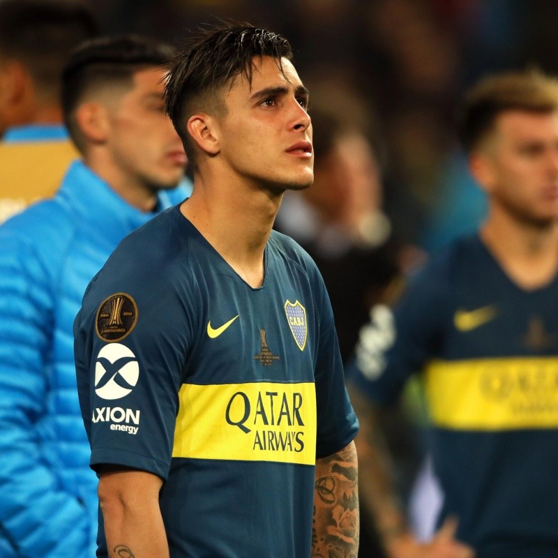 Boca subió una foto muy oscura de Pavón y los hinchas la compararon con su presente