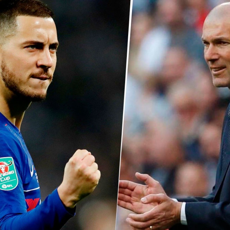 Zidane volvió al Real Madrid y Hazard se rindió nuevamente a sus pies