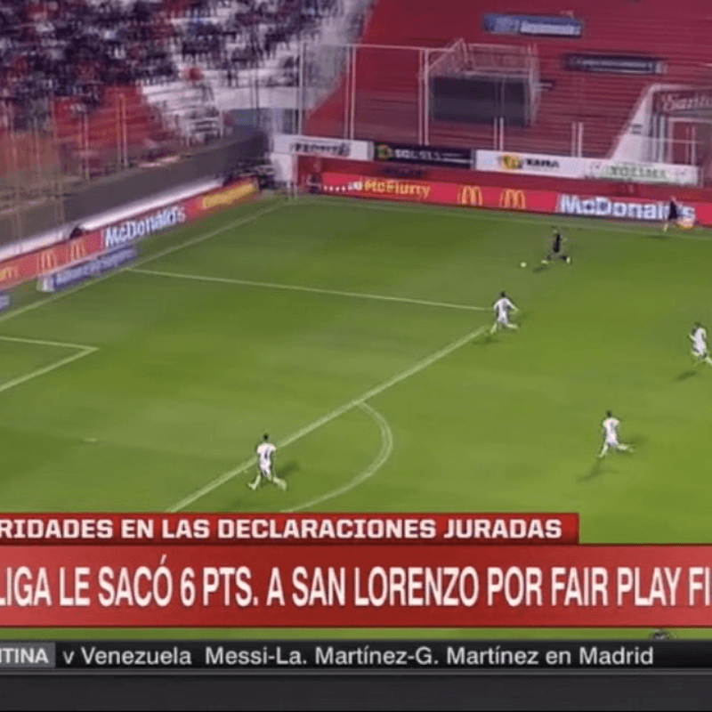 Bomba: la Superliga sanciona a San Lorenzo con quita de puntos