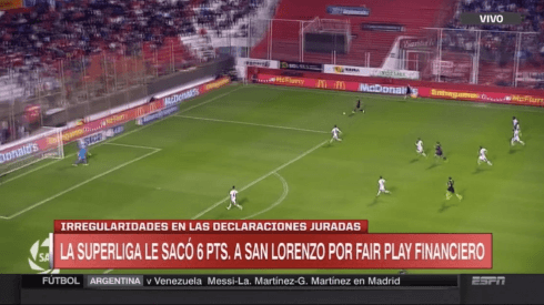 Bomba: la Superliga sanciona a San Lorenzo con quita de puntos