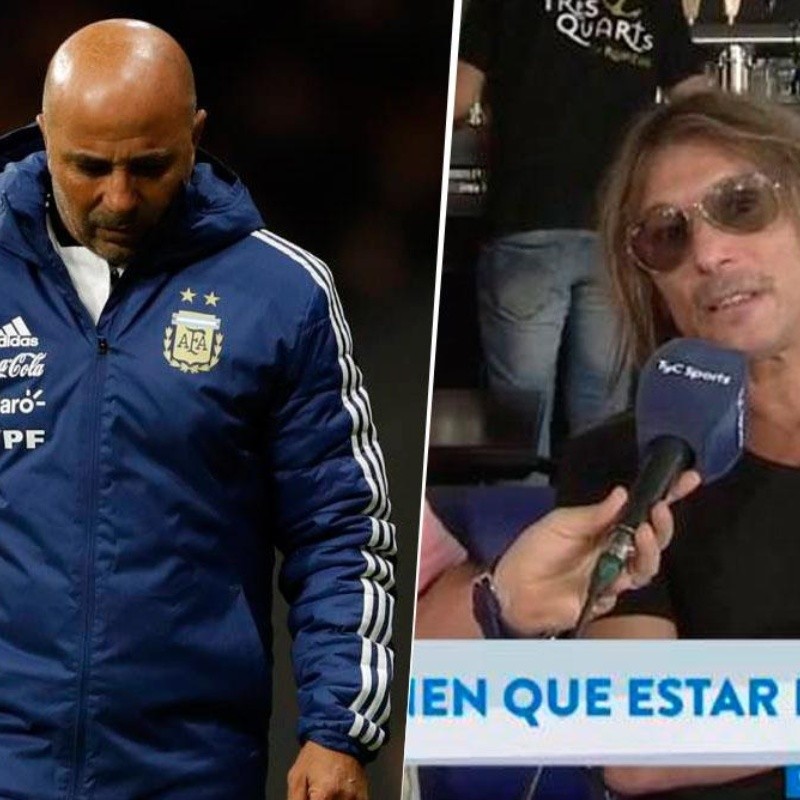 Caniggia trolleó a Sampaoli en vivo: "Lástima que no siguió..."