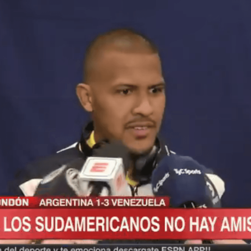 Rondón le dedicó el mejor elogio de todos a Messi después de brillar con Venezuela