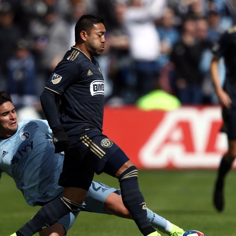 Marco Fabián fue multado y suspendido dos partidos por un pisotón al rival en la MLS