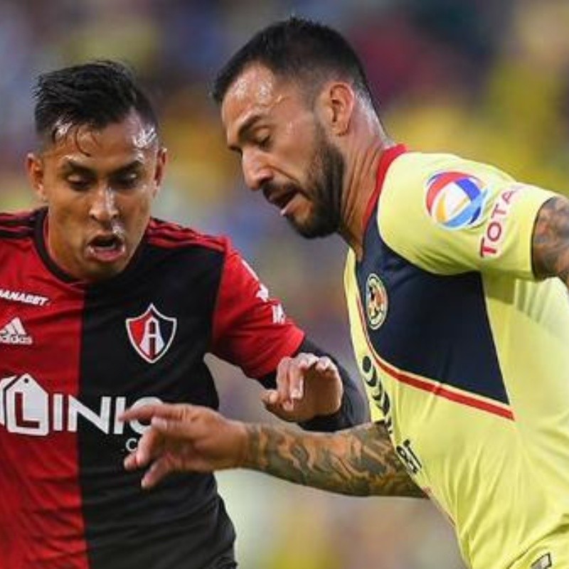 América se durmió y Atlas se lo empató