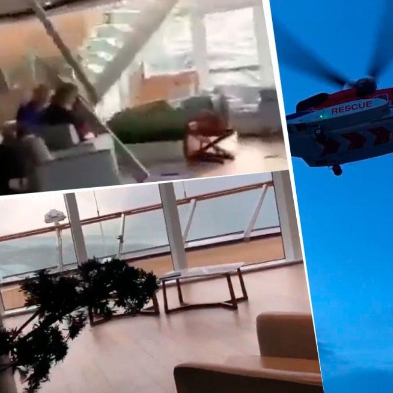 Video viral: el horror de los pasajeros del crucero noruego varado, desde adentro