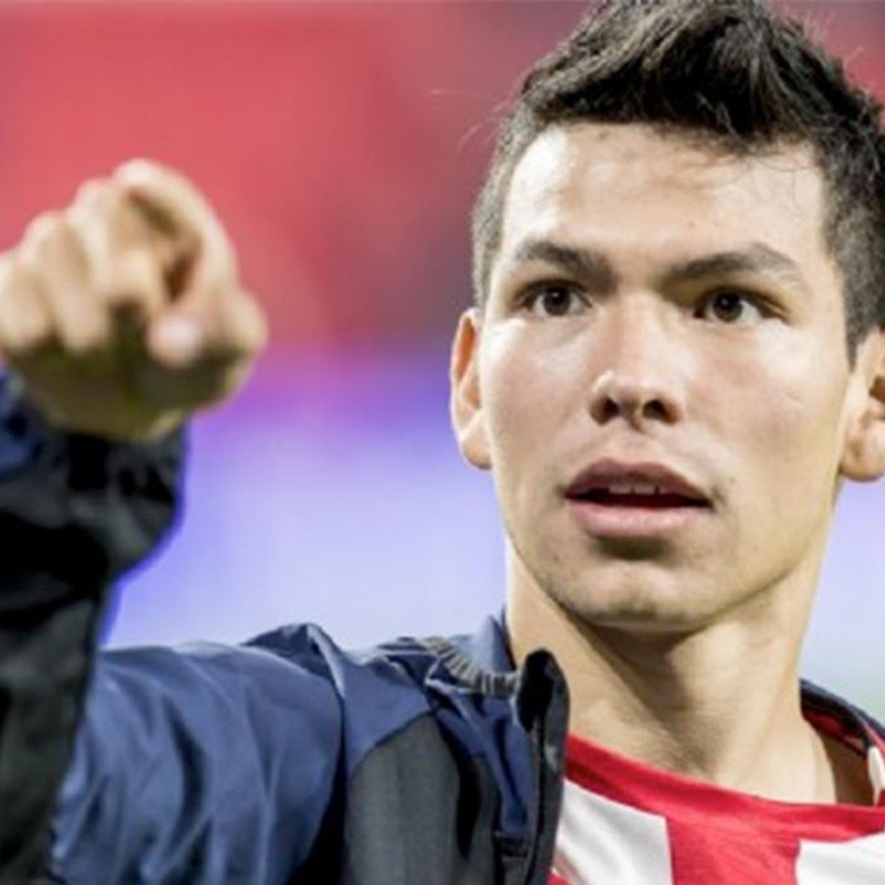 Cambia de destino: Chucky Lozano es tentando por el Manchester United