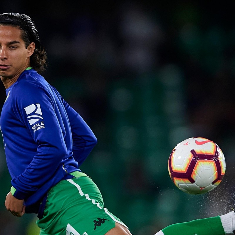 Diego Lainez recibió elogios desde la Selección de Paraguay