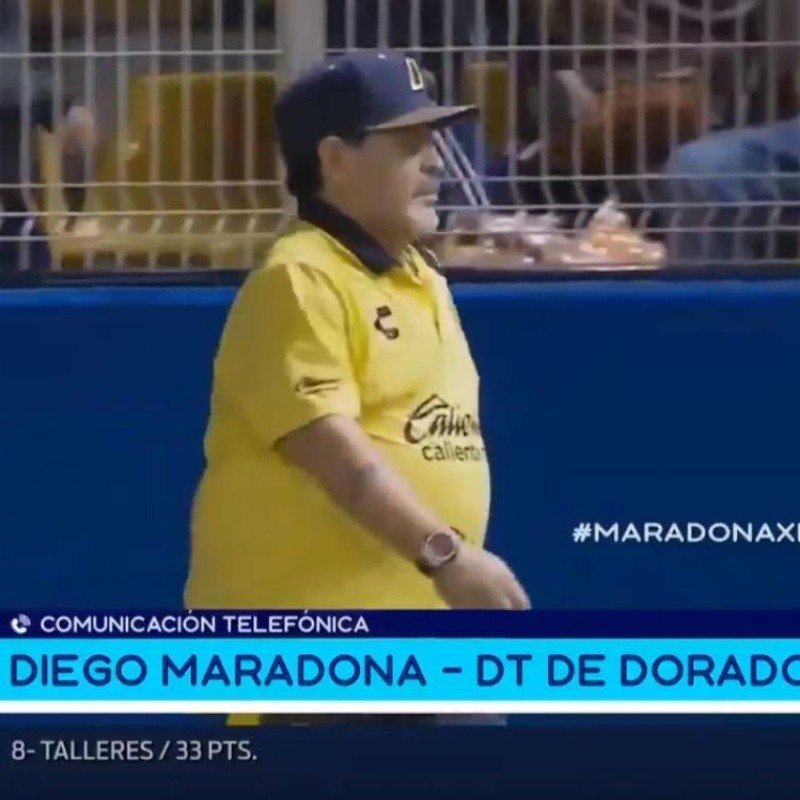 Maradona elogió a Gallardo pero eligió a otro técnico para la Selección Argentina