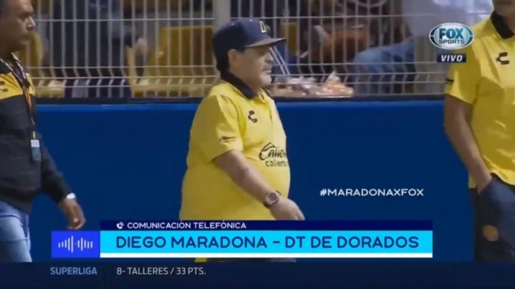 Diego Maradona, otra vez muy contundente.