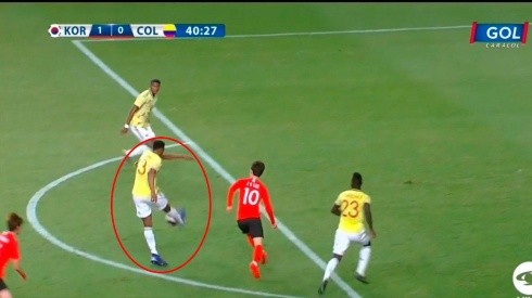 Video: así fue el momento de la lesión de Yerry Mina