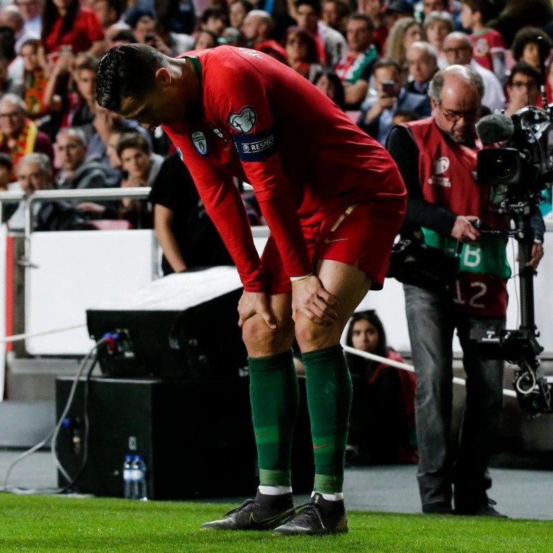 Ya se puso fecha de regreso: Cristiano Ronaldo habló luego de salir lesionado ante Serbia