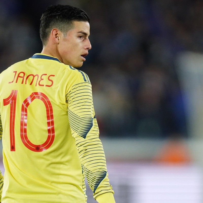 Siempre adentro: James Rodríguez ingresó y dejó el alma por Colombia