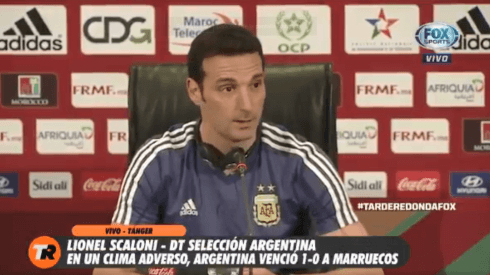 Scaloni contó cuál fue uno de los jugadores más lo sorprendió ante Marruecos