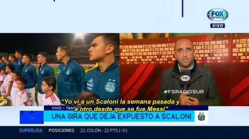 En Fox Sports contaron cómo cambió Scaloni desde que se fue Messi